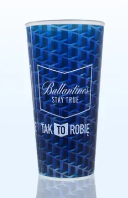 Kubek wielorazowy 0,3l PP