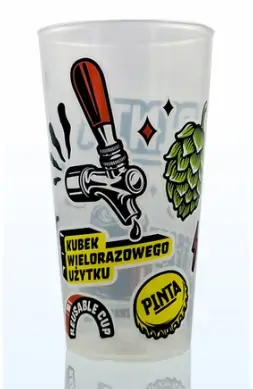 Kubek wielorazowy 0,4l PP