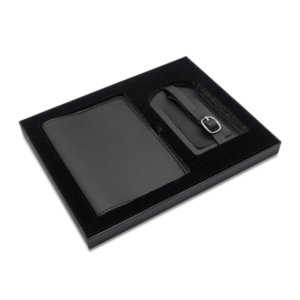 Podróżny zestaw upominkowy Flyer, czarny