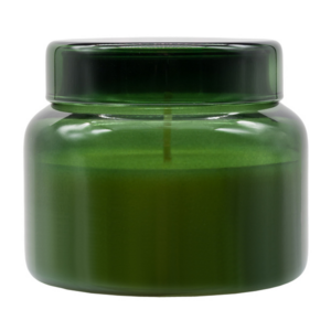 Świeca zapachowa w szkle Heaven, ciemny zielony