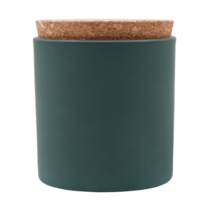 Świeca zapachowa Citrona, ciemny zielony