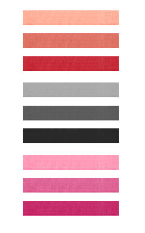 Taśmy MINI Band tkane – zestaw 3 gum z Twoim logo